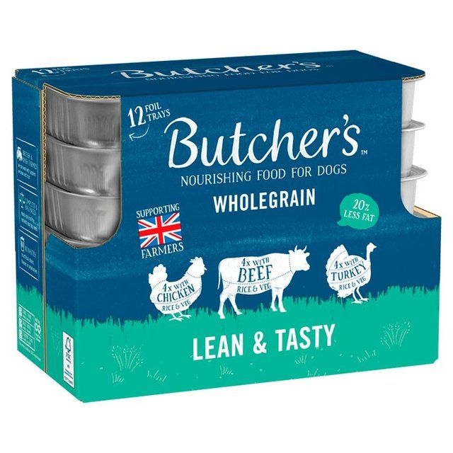 Butcher's Lean & Tasty Low Fat Dog Food Trays 12 x 150g