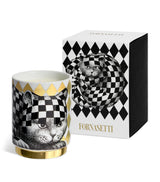 Fornasetti High Fidelity Immaginazione Porcelain Candle 235g