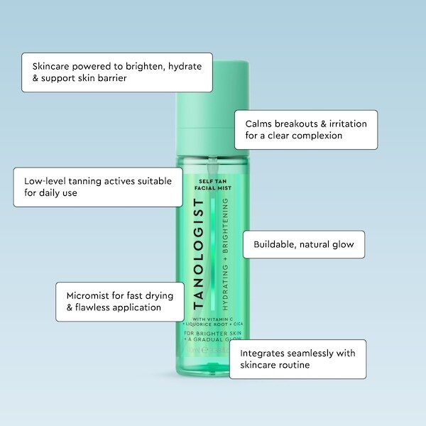 Tanologist Self-Tan Facial Mist 100Ml GOODS Superdrug