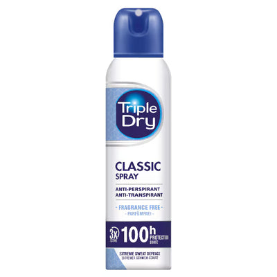 DNR Triple Dry Classic Anti-Perspirant Spray 150ml