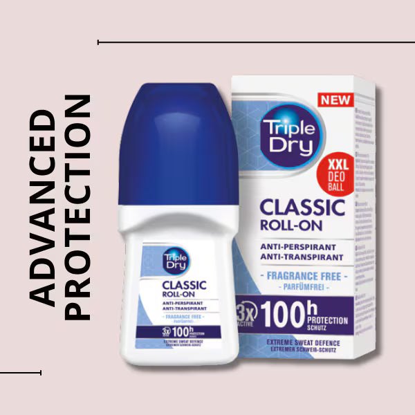 DNR Triple Dry Classic Anti-Perspirant Spray 150ml - British product