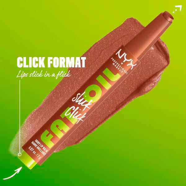 NYX Professional Makeup lip oil balm, imported from the UK