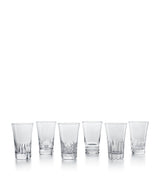 Baccarat Set of 6 Everyday Grande Highball Crystal Glasses