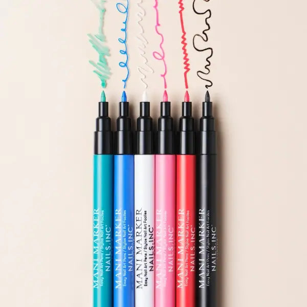 Nails.INC white mani marker nail art pen 3ml, imported from the UK