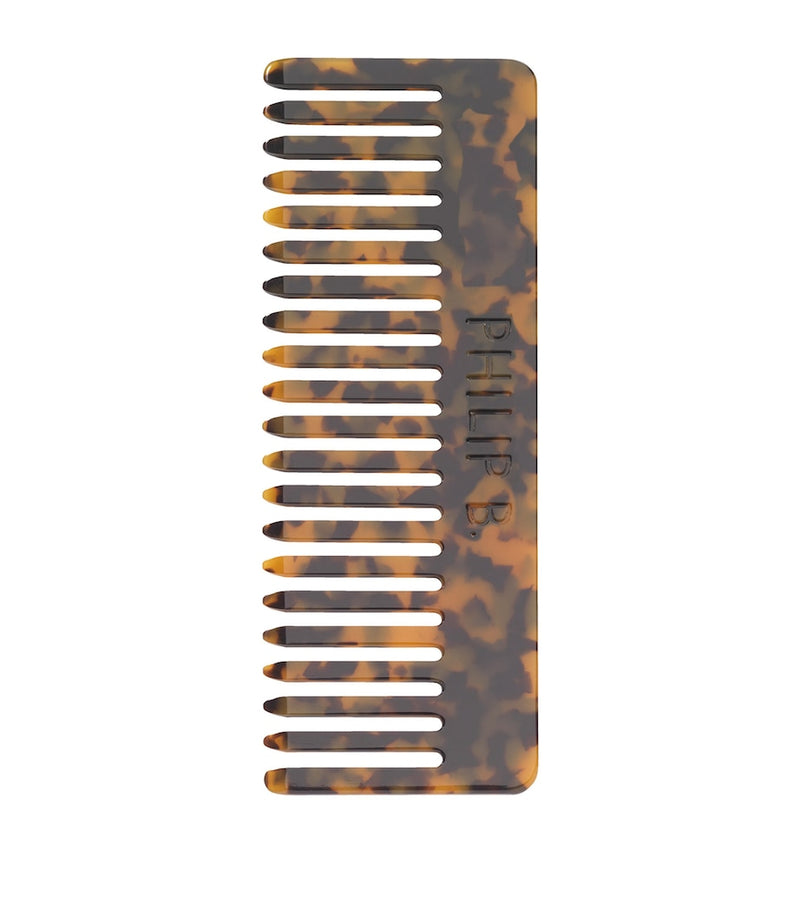 Philip B tortoiseshell detangling comb, imported from the UK