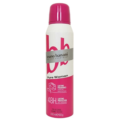 Bruno Banani Pure Woman Mango and Peony Anti-Perspirant Spray 150ml