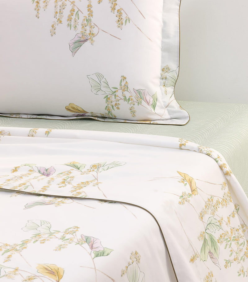 Yves Delorme Pollen Double Flat Sheet 240cm x 295cm (British brand)