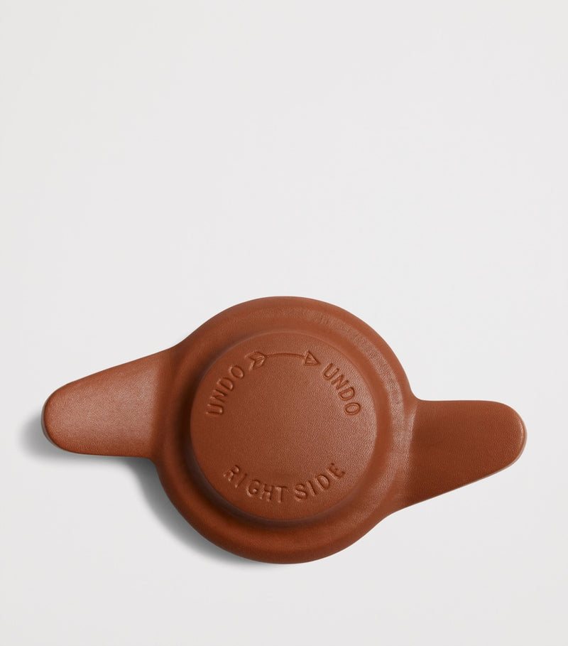 Dunhill Leather Wing Nut Desk Sculpture
