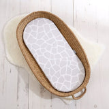 The Tiny Bed Co. Basket Changing Mat Little Mykonos 70 x 30cm