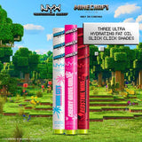 NYX lip balm Minecraft Oil Slick Click, imported from the UK