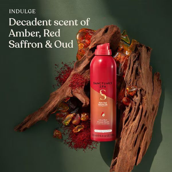 Sanctuary Spa Ruby Oud Shower Burst (British brand)