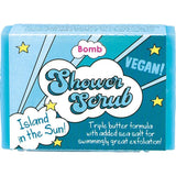 Bomb Cosmetics shower soap scrub island in the sun, imported from the UK