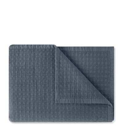 Amalia Linen Quilted Adorno Bedspread (290cm x 250cm)