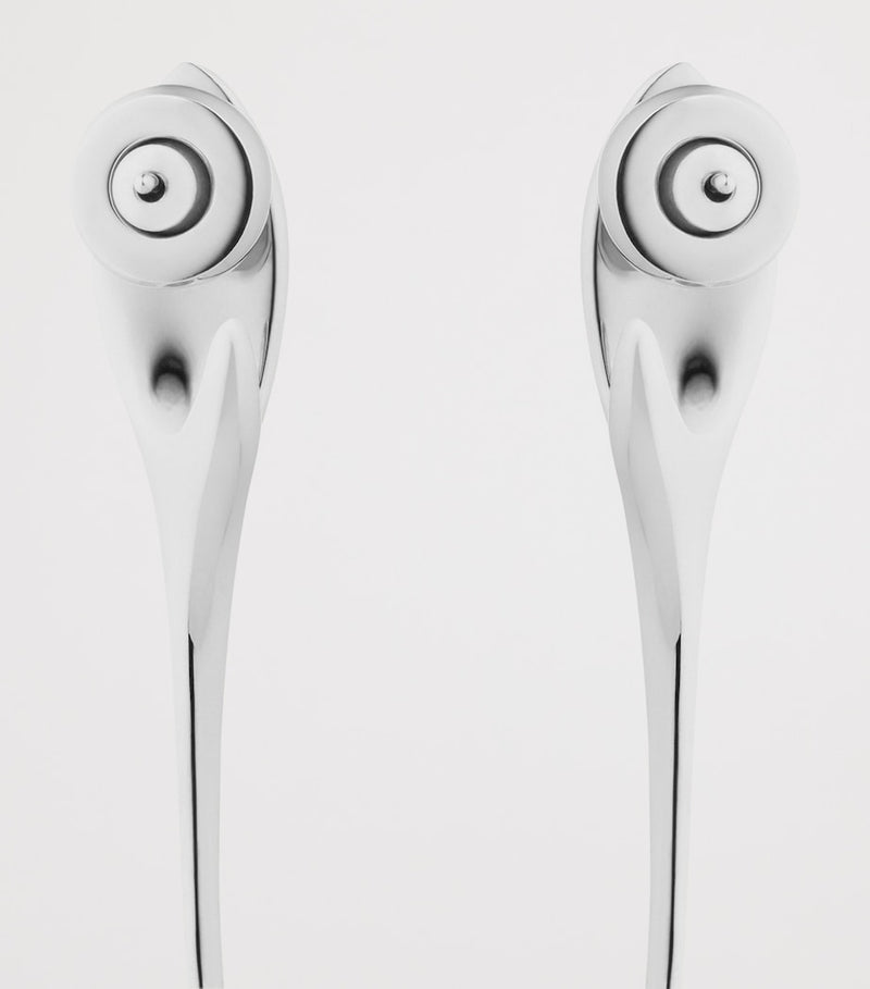 Givenchy spike silver-tone drop earrings, UK version