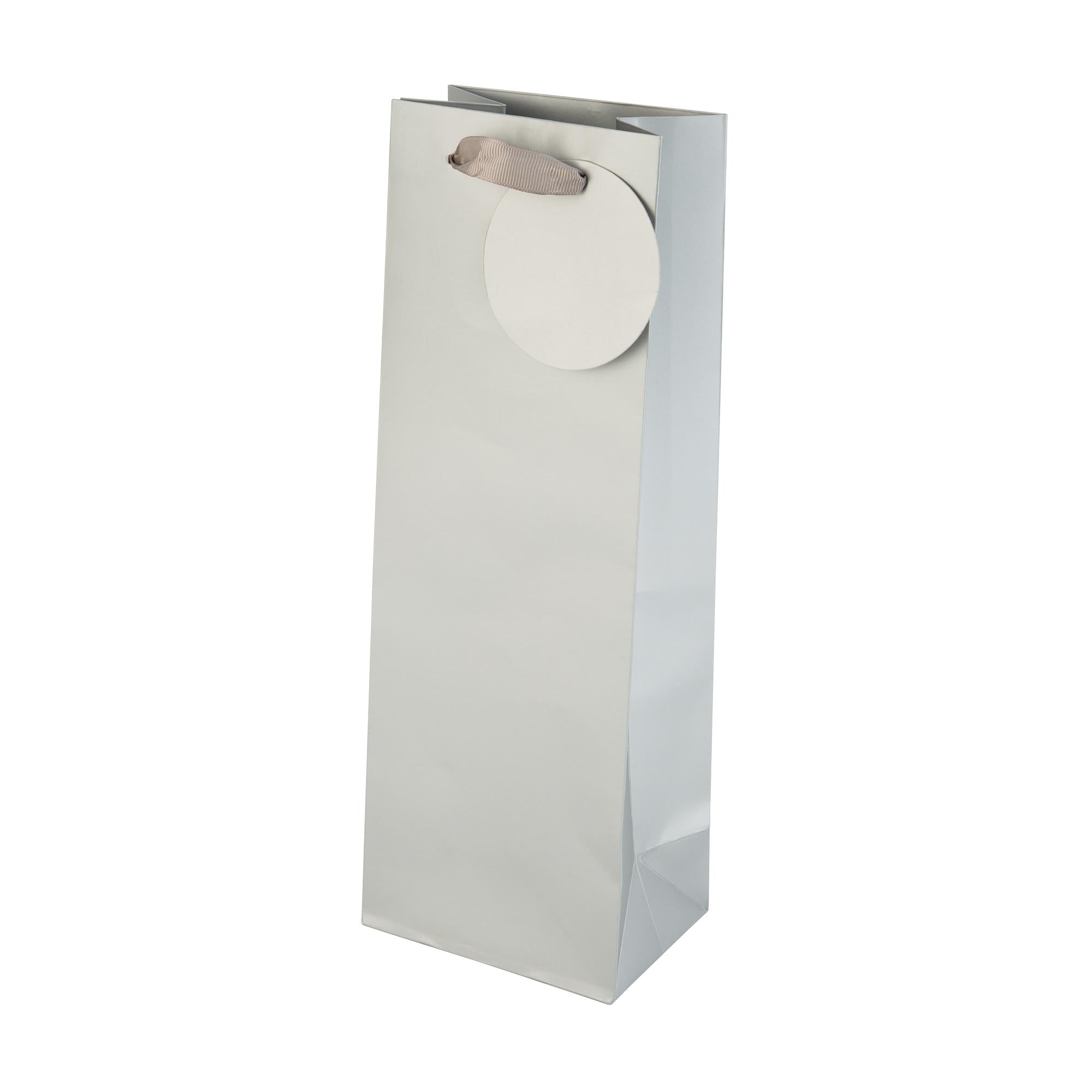 Swantex Silver Bottle Gift Bag For Champagne Prosecco Wine GOODS Sainsburys