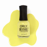 Orly Breathable Nail Polish Sour Time To Shine Lemon Lime Creme 18ml
