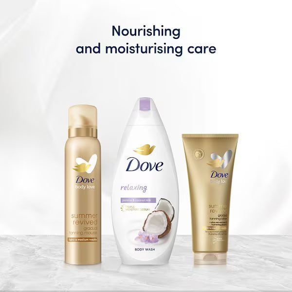 Dove Summer Revived Gradual Tan Mousse 150ml - British product