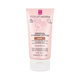 Brushworks Gradual Tanning Lotion Dark 150ml - British product