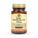 Solgar Zinc Picolinate 22mg 100 Tablets Supplement