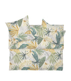 Schlossberg all-over print palm leaf super king duvet cover (British brand)