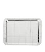 Christofle Silver-Plated Graphik Serving Tray 30cm x 20cm