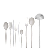 Bugatti Satin Stainless Steel Natura 75-Piece Cutlery Set