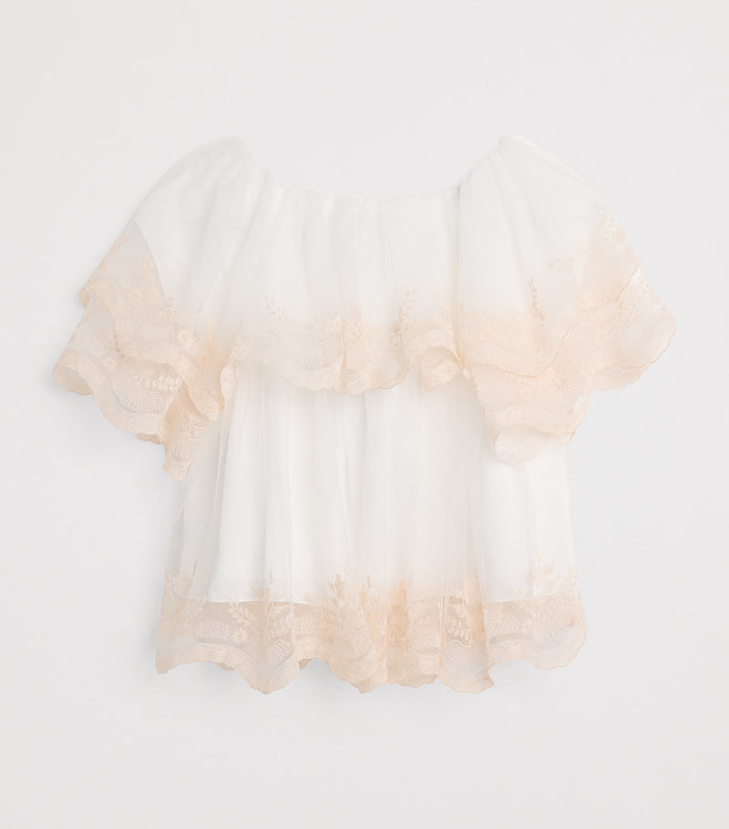 Chloé kids embroidered ceremony dress 4-14 years - British product