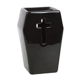 Something Different Coffin Oil Burner Gothic Ceramic 14cm (British brand)