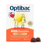 Optibac Kids Gummies Strawberry Flavour Digestive Probiotic 30 Gummies