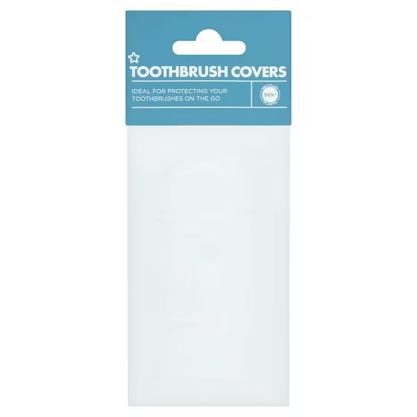 Superdrug toothbrush covers 4 pack (British brand)