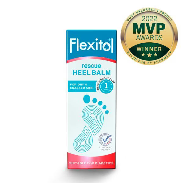 Flexitol Heel Balm for dry cracked skin 56g - British product