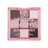 W7 Whipped Dreams Eyeshadow Palette Blushing Grey 9 Shades
