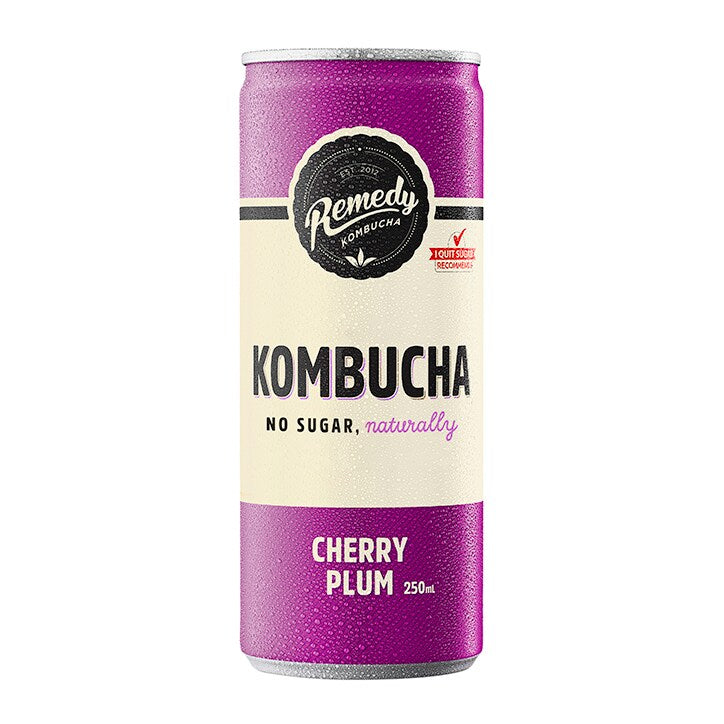 Remedy Kombucha Ginger Lemon 4 x 330ml - McGrocer