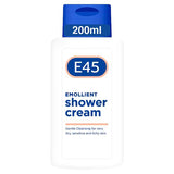 E45 Emollient Shower Cream Sensitive Skin Body Wash 200ml