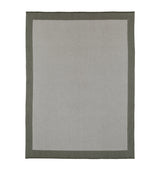 Begg x Co Cashmere Arran Border Throw 150cm x 200cm