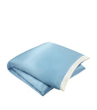 Gingerlily Silk King Duvet Cover Summerhill Blue 220cm x 225cm, UK version