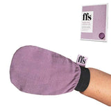 FFS Beauty Double Sided Exfoliating Mitt Purple Bath Tool