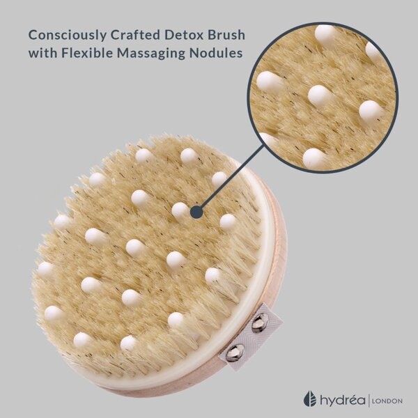 Hydrea London Cellulite Massage Brush, UK version