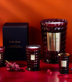 EDION Rosastro Harmony scented candle in resin jar, 2.5kg - British product
