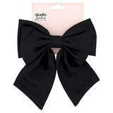 Studio London Bow Hair Clip Black Hair Accessory