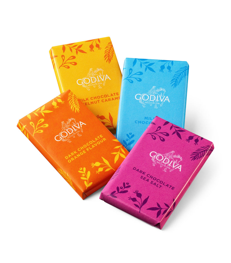 Godiva 12-Piece Limited Edition Mini Chocolate Tablets (108g)