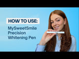 MySweetSmile precision teeth whitening pen 2ml, imported from the UK