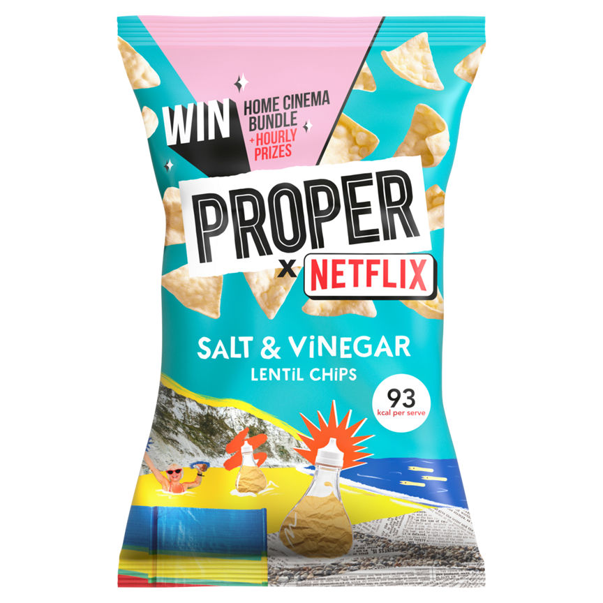 Properchips Salt & Vinegar Lentil Chips - McGrocer