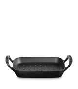 Le Creuset Cast Iron Square Grilling Basket 30cm for BBQ
