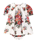 Dolce&Gabbana Kids Cotton Floral Dress and Bloomers Outfit Set (3-30 Months)