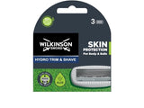 Wilkinson-Sword Hydro Trim & Shave Blade Refill Pack GOODS Superdrug