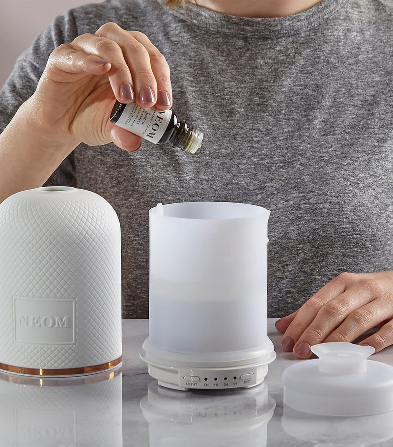 NEOM Wellbeing Essential Oil Blend Set, imported from the UK
