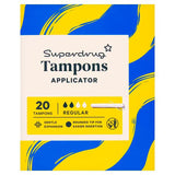 Superdrug Regular Applicator Tampons Period Protection 20 Count