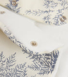 Tartine et Chocolat embroidered linen-cotton pram suit with hood (British brand)