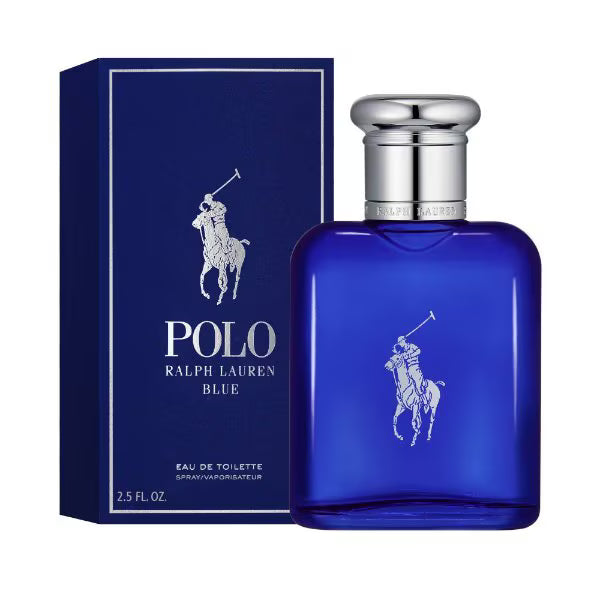Ralph Lauren Polo Blue Edp Fragrance 75ml, imported from the UK